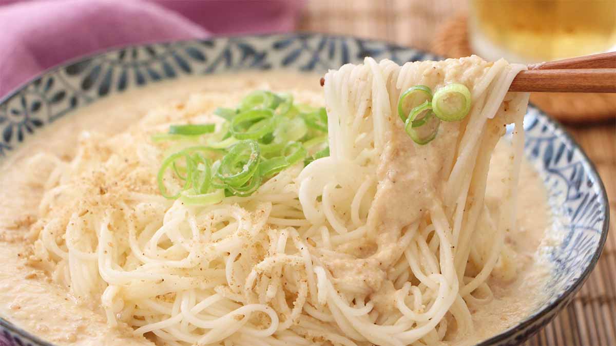 タサン志麻さん「そうめん 豆腐胡麻つゆ」