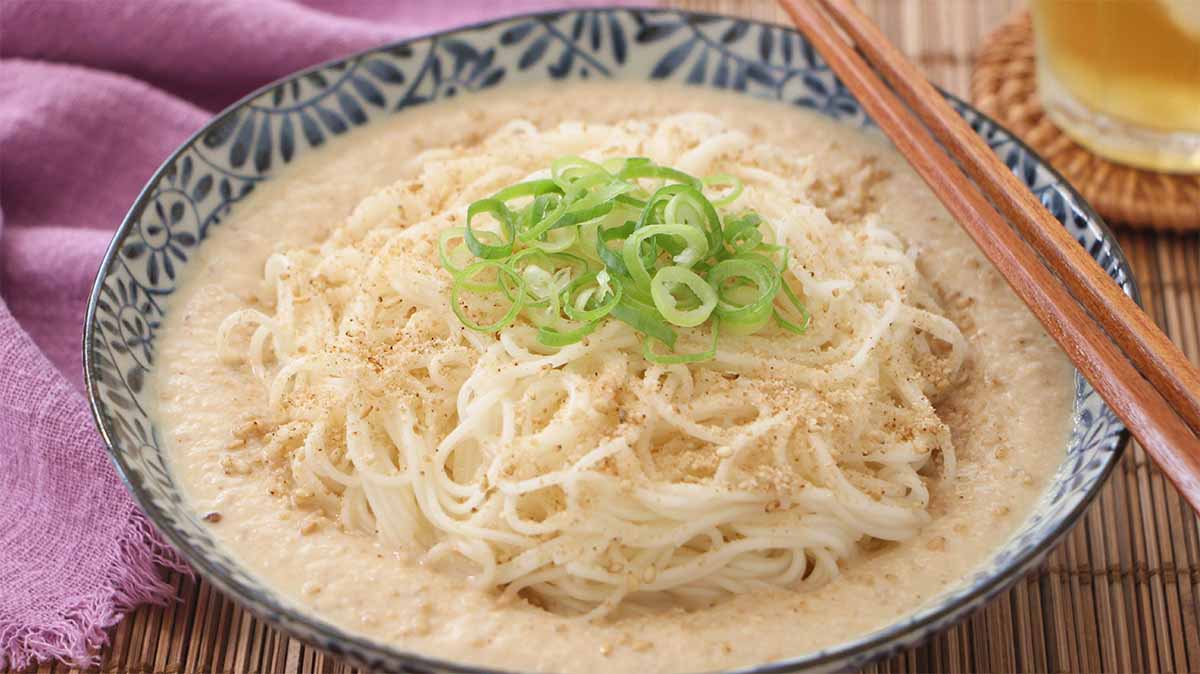 タサン志麻さん「そうめん 豆腐胡麻つゆ」