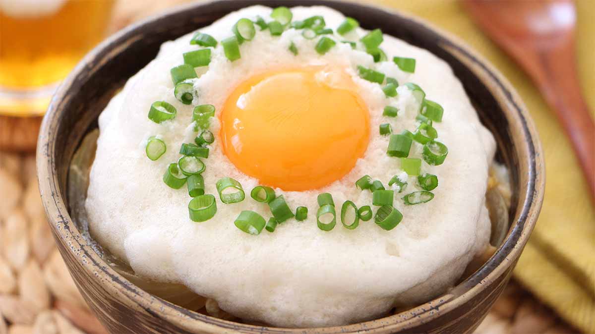 白い親子丼