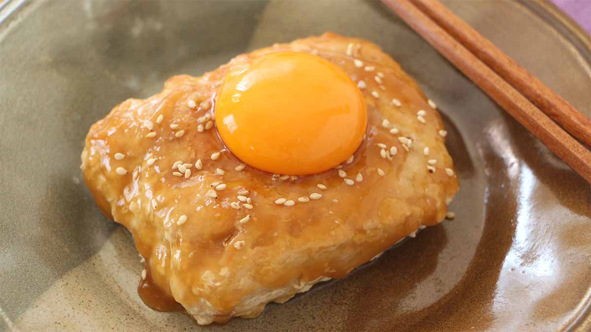 鶏つくね風ハンバーグ