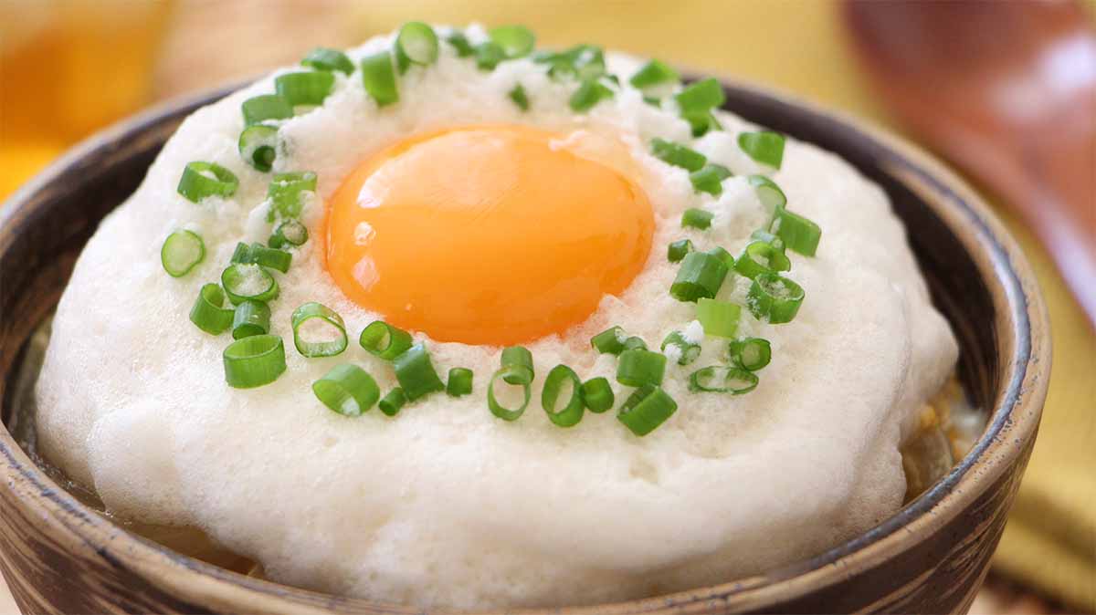 白い親子丼