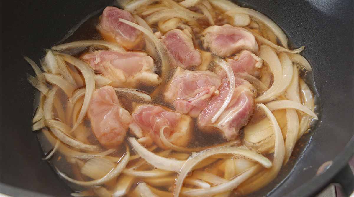 つゆだく親子丼