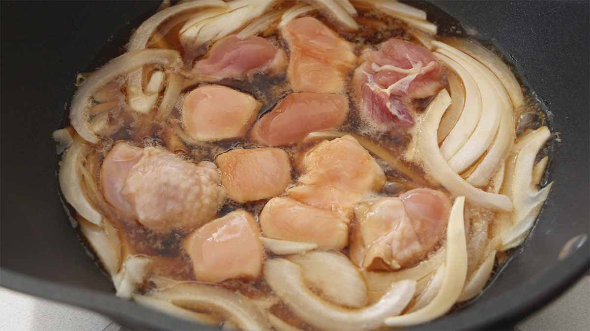 なか卯『とろたま親子丼』再現レシピ