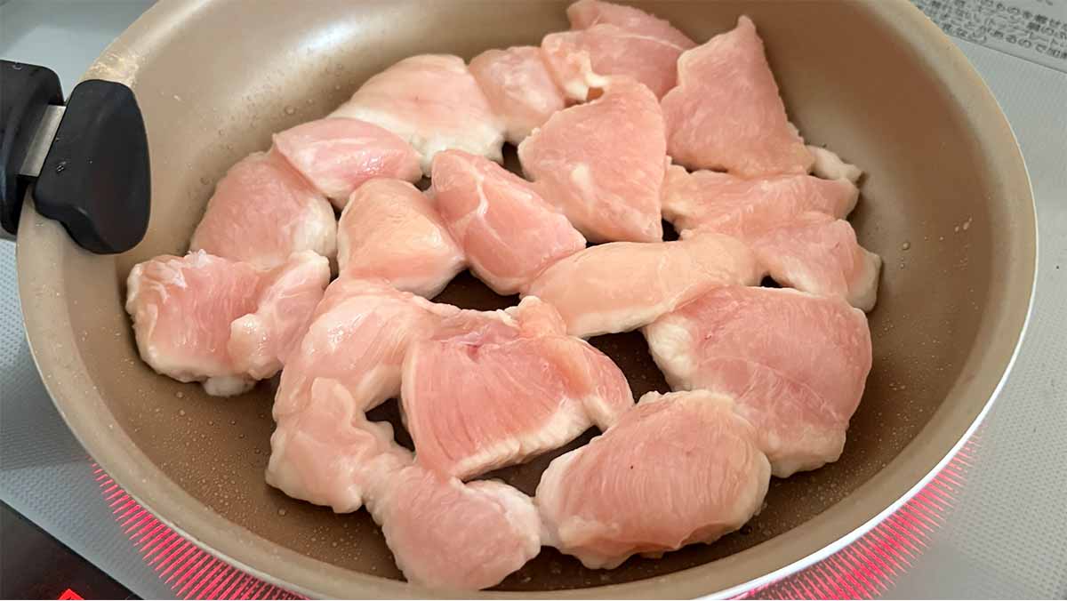 ほんだしで作る親子丼