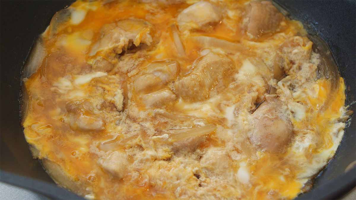 なか卯『とろたま親子丼』再現レシピ