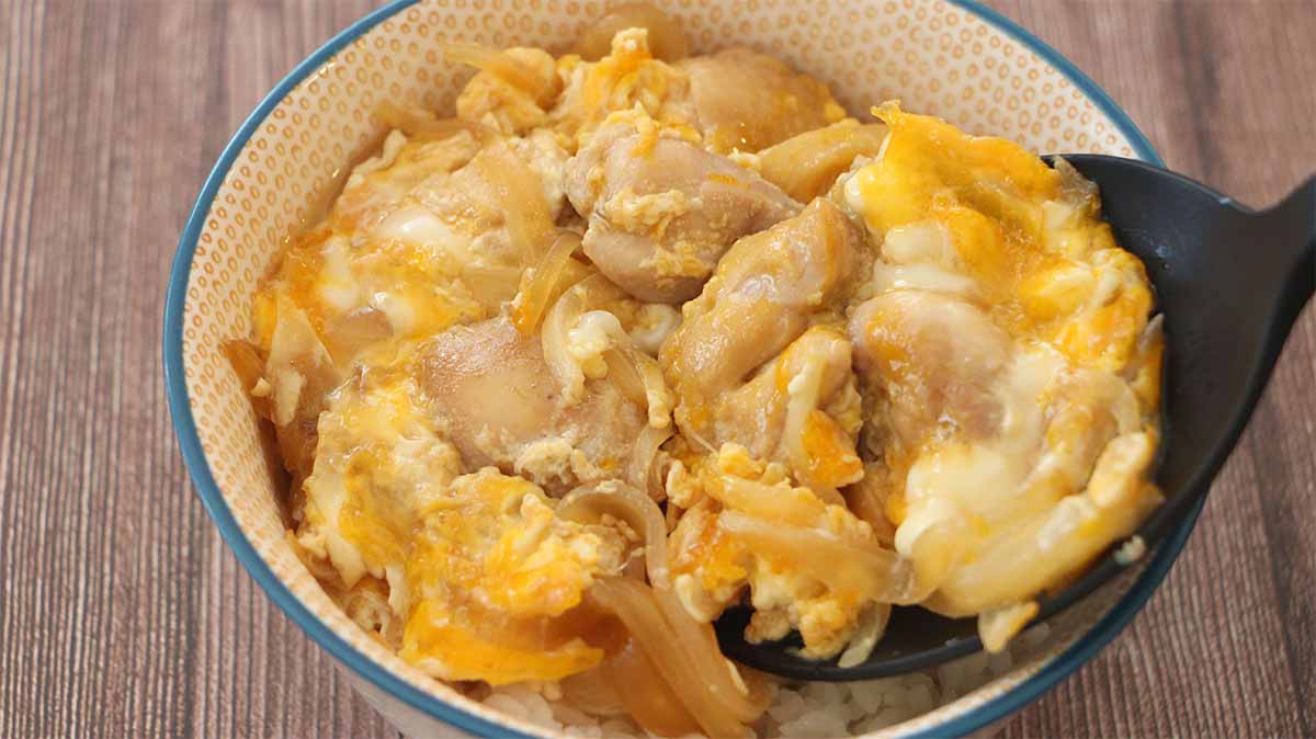 なか卯『とろたま親子丼』再現レシピ