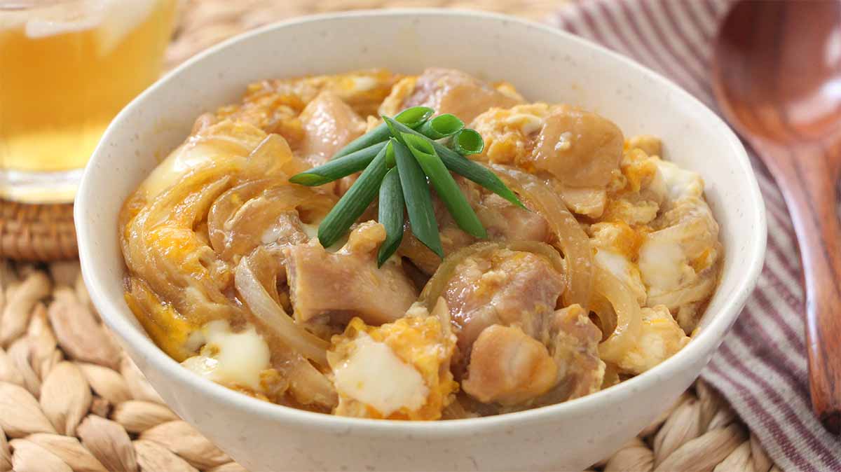 すき焼きのたれで親子丼