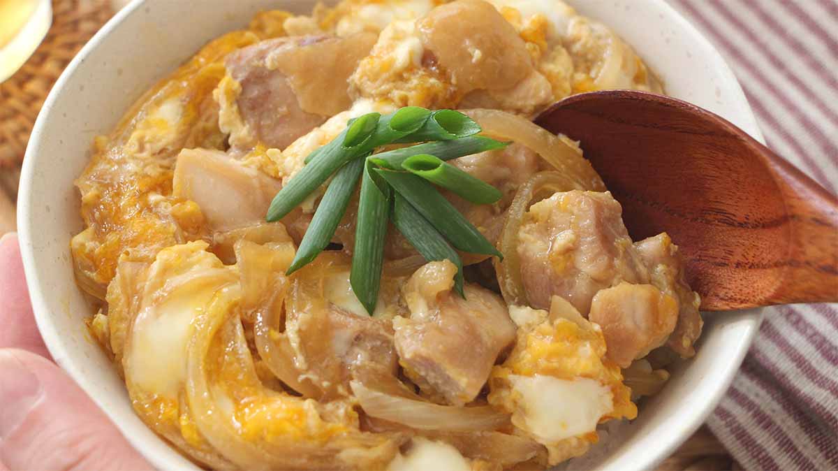 すき焼きのたれで親子丼