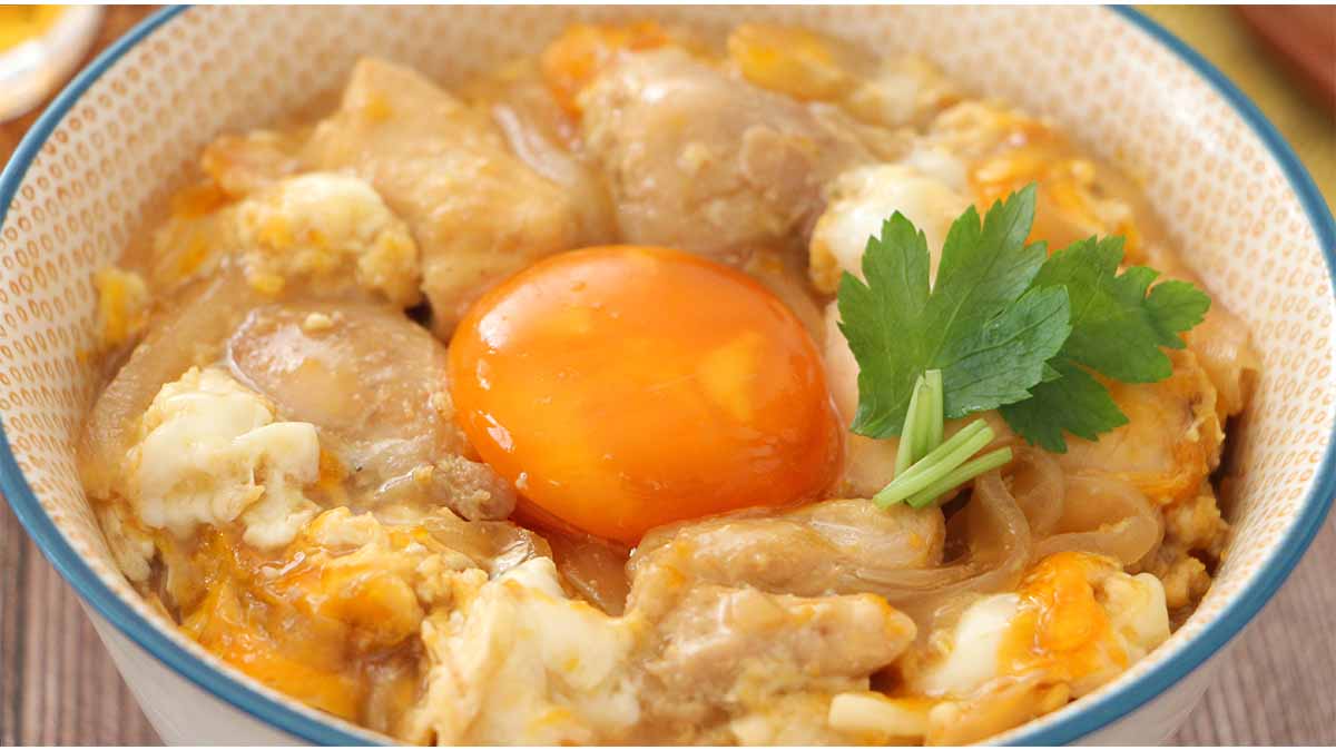 なか卯『とろたま親子丼』再現レシピ