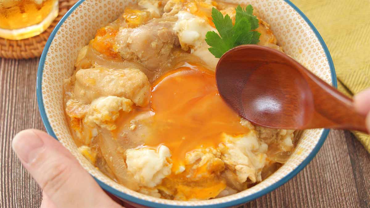なか卯『とろたま親子丼』再現レシピ