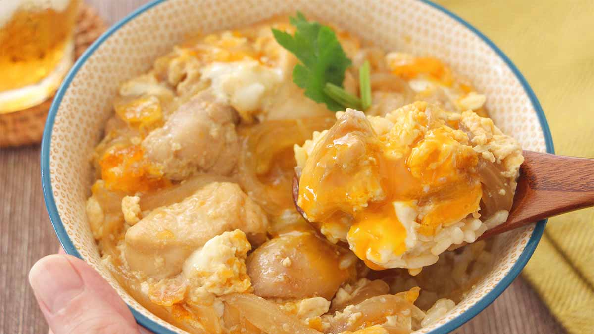 なか卯『とろたま親子丼』再現レシピ