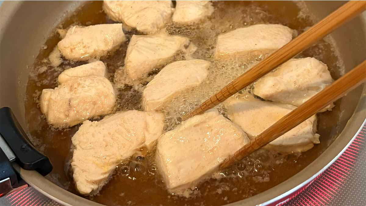 玉ねぎなしの親子丼