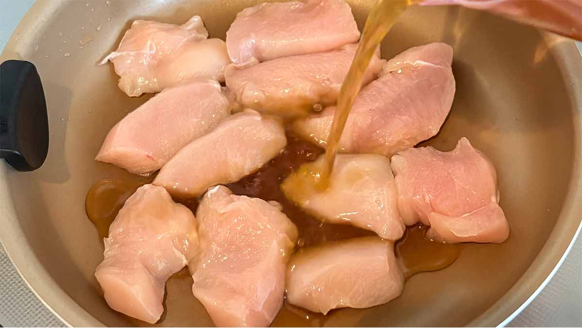 玉ねぎなしの親子丼
