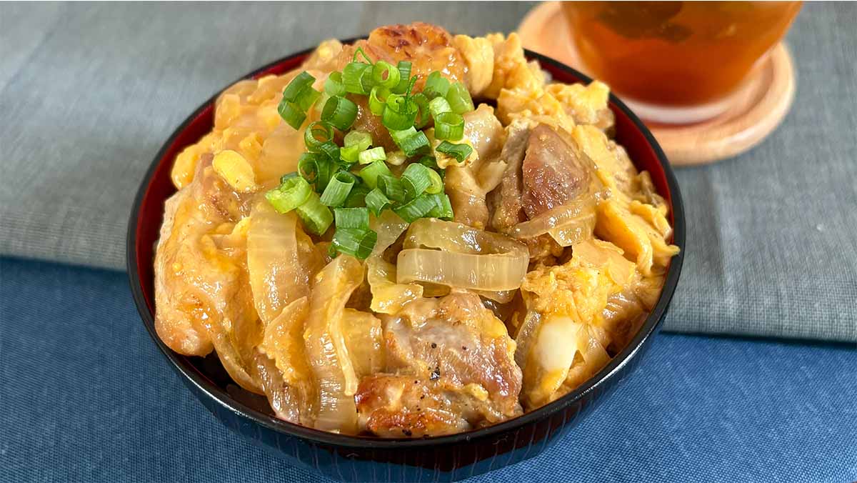 みりんなしで作る親子丼