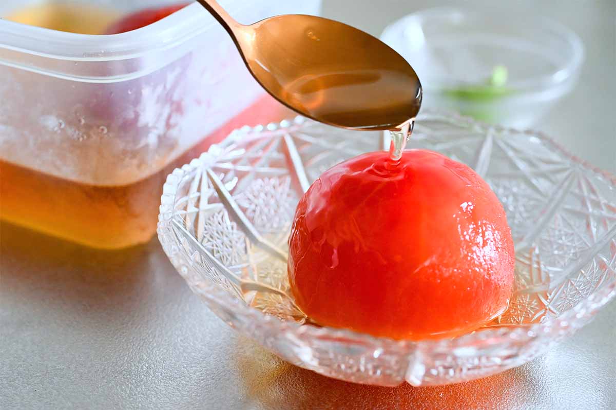 タサン志麻さん「トマトのシロップ煮」