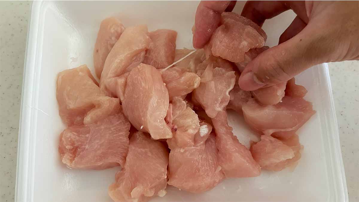 ほんだしで作る親子丼