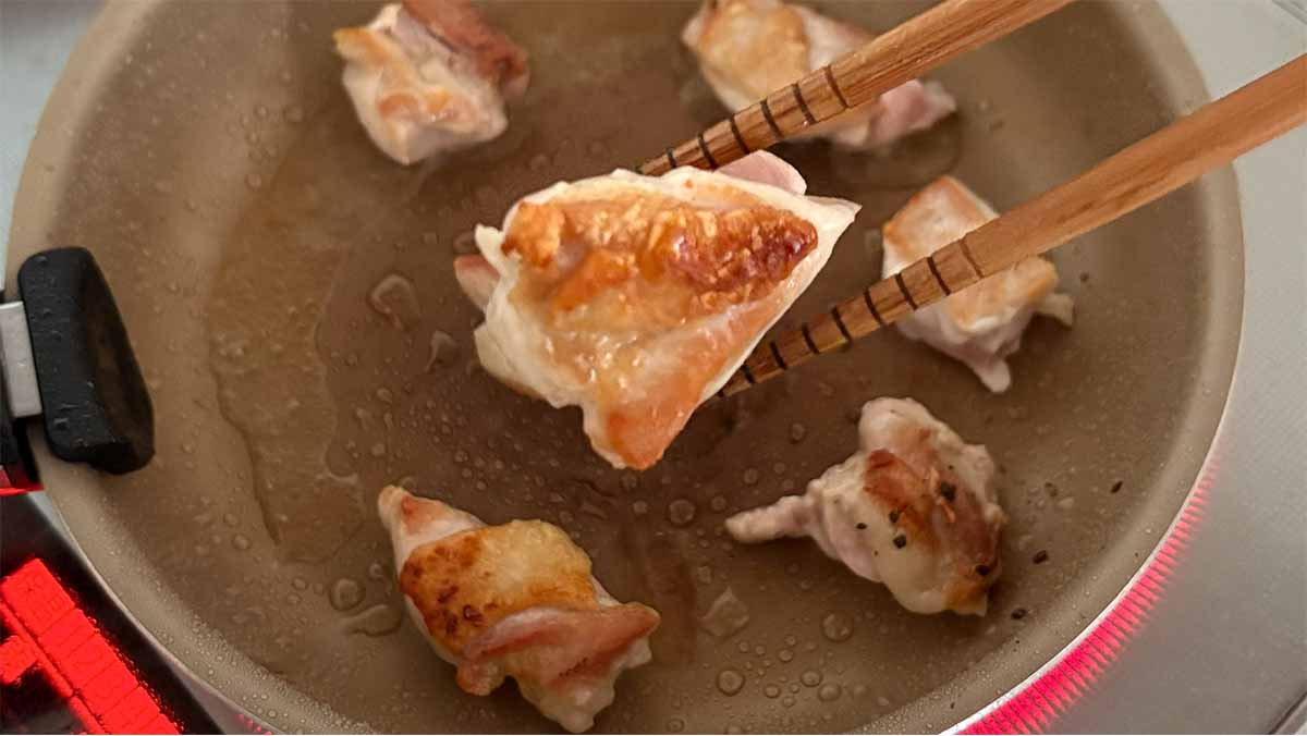 みりんなしで作る親子丼