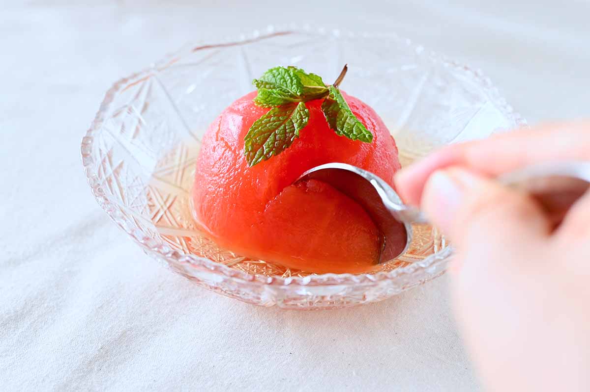 タサン志麻さん「トマトのシロップ煮」