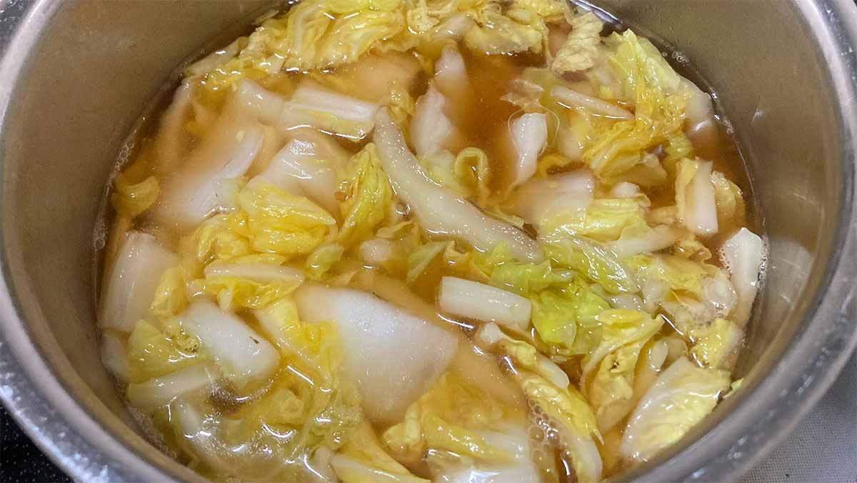 大原千鶴さん「卵の袋煮」