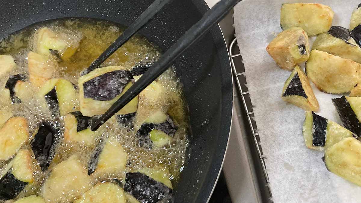 陳建一さん「マーボーなす」