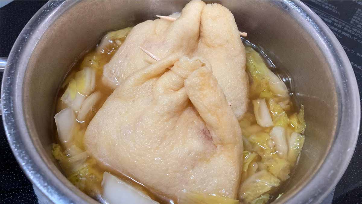 大原千鶴さん「卵の袋煮」