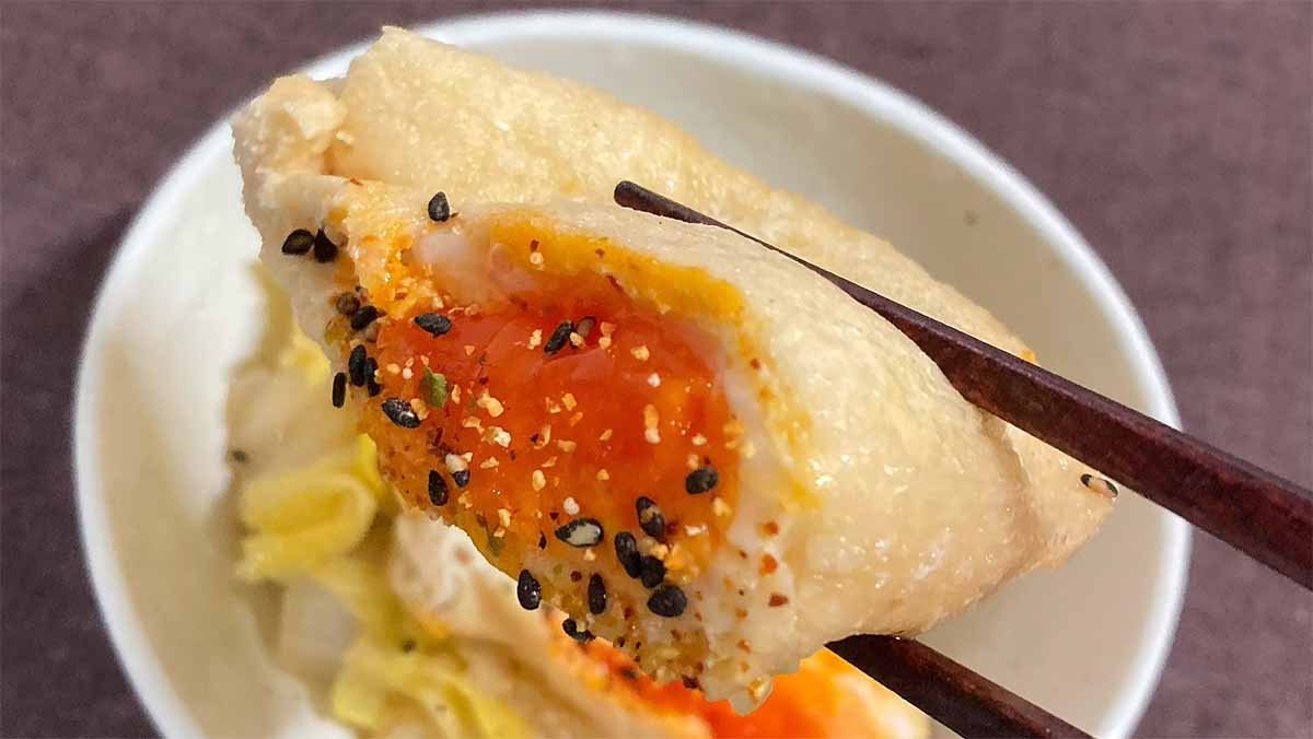 大原千鶴さん「卵の袋煮」