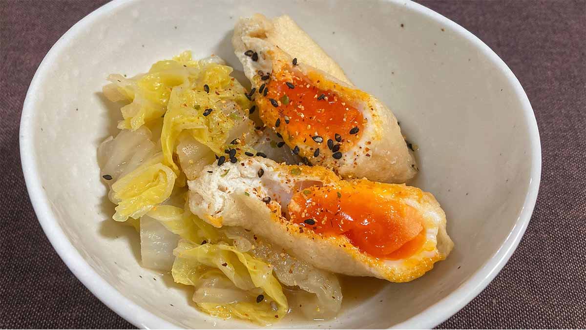 大原千鶴さん「卵の袋煮」
